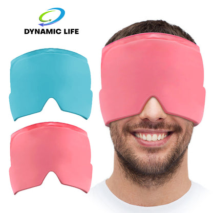 Migraine Relief Gel Cap or Hat, Hot And Cold Therapy for Headache and Migraine Pain Relief
